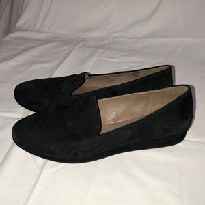 brand new suede ECCO loafers